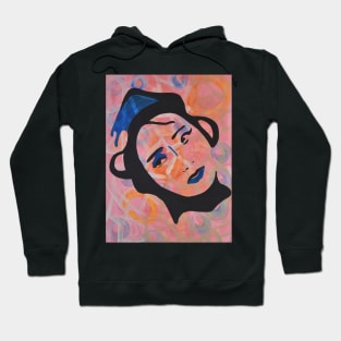 Asia Girl Art Painting Hoodie